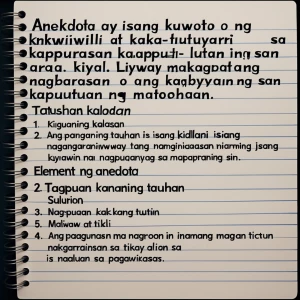 Create a lecture based on the text provided and 'write' it onto...