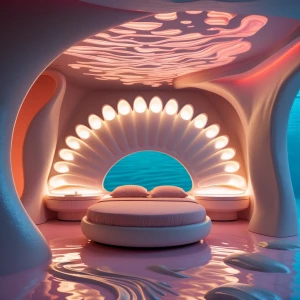 Guest Room 3 – Lagoon Shell Room: A serene, ocean-kissed retreat...