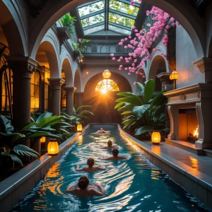 Lazy River — Enchanted Flow Through Mansion
A magical indoor laz...