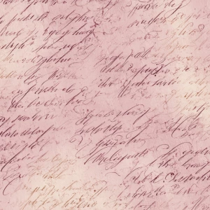 Victorian Mauve Rose Handwritten Script – Seamless Digital Paper...