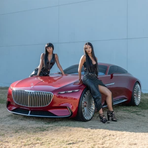 This is a photograph featuring two beautiful African American wo...