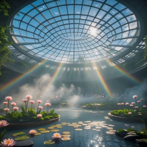 In the Cloudwalk Indoor Atrium, an awe-inspiring space unfolds b...