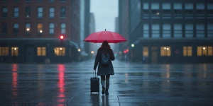 ssss Liberty Court rain walking 999