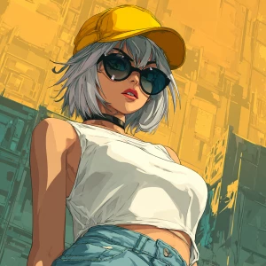 young, rebellious gta-style character. The character should have...