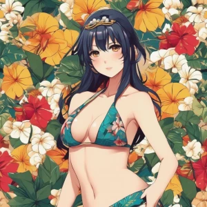 bikini woman