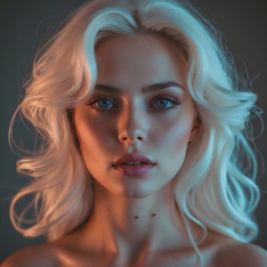 Create an image or description of a person embodying a captivati...