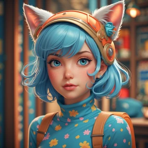 Peux tu lui donner un air légèrement coquin ?