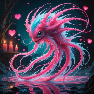 A mesmerizingly eccentric plasma prowler, its otherworldly form...