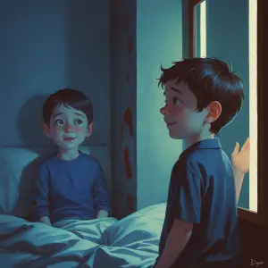 My little brother Leo used to be loud. Stomping, laughing, leavi...