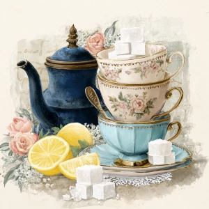 Print-ready junk journal page, A4 portrait full-bleed (approx. 2...