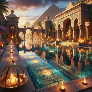 Transport yourself to a luxurious oasis named Enchanted Nile Oas...