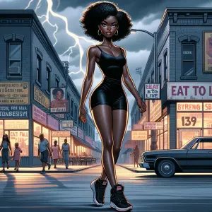 Create a photorealistic cartoon-style comic caricature of an ima...