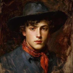 highly detailed portrait painted in the style of John Singer Sar...