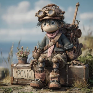 Generate an imaginative and detailed steampunk realism story fea...