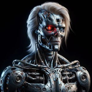 alien who bares a striking resemblance to Alexaa Bliss styled as...