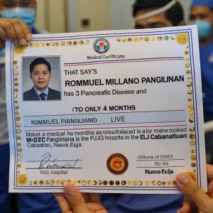 provide a medical certificate that say's Rommuel Millano Pangili...