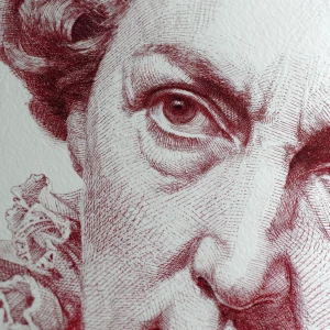 Close up of Margareth Tatcher