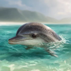 ((score_9_up, score_8_up, score_7_up)),
baby dolphin calf,
juven...