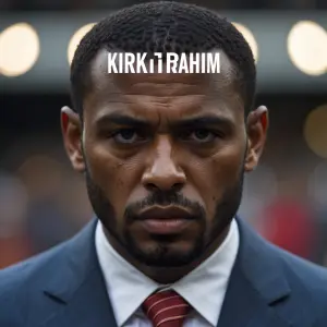 “A head with the name ‘Kirk Ibrahim’ written in front of his hea...