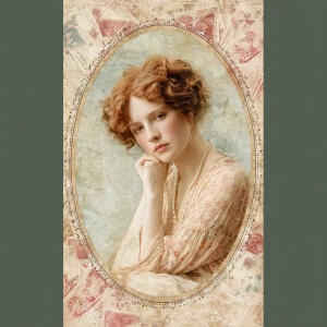 Print-ready junk journal page, A4 portrait full-bleed (≈2480×350...